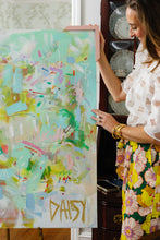 Load image into Gallery viewer, 36x36 “Pink Is a Neutral" | Original Abstract Painting by Megan Daisy Milner
