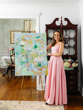 Load image into Gallery viewer, 30x40 "Blue Looks Cool On You" | Original Abstract Painting by Megan Daisy Milner
