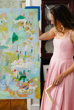 Load image into Gallery viewer, 30x40 "Blue Looks Cool On You" | Original Abstract Painting by Megan Daisy Milner

