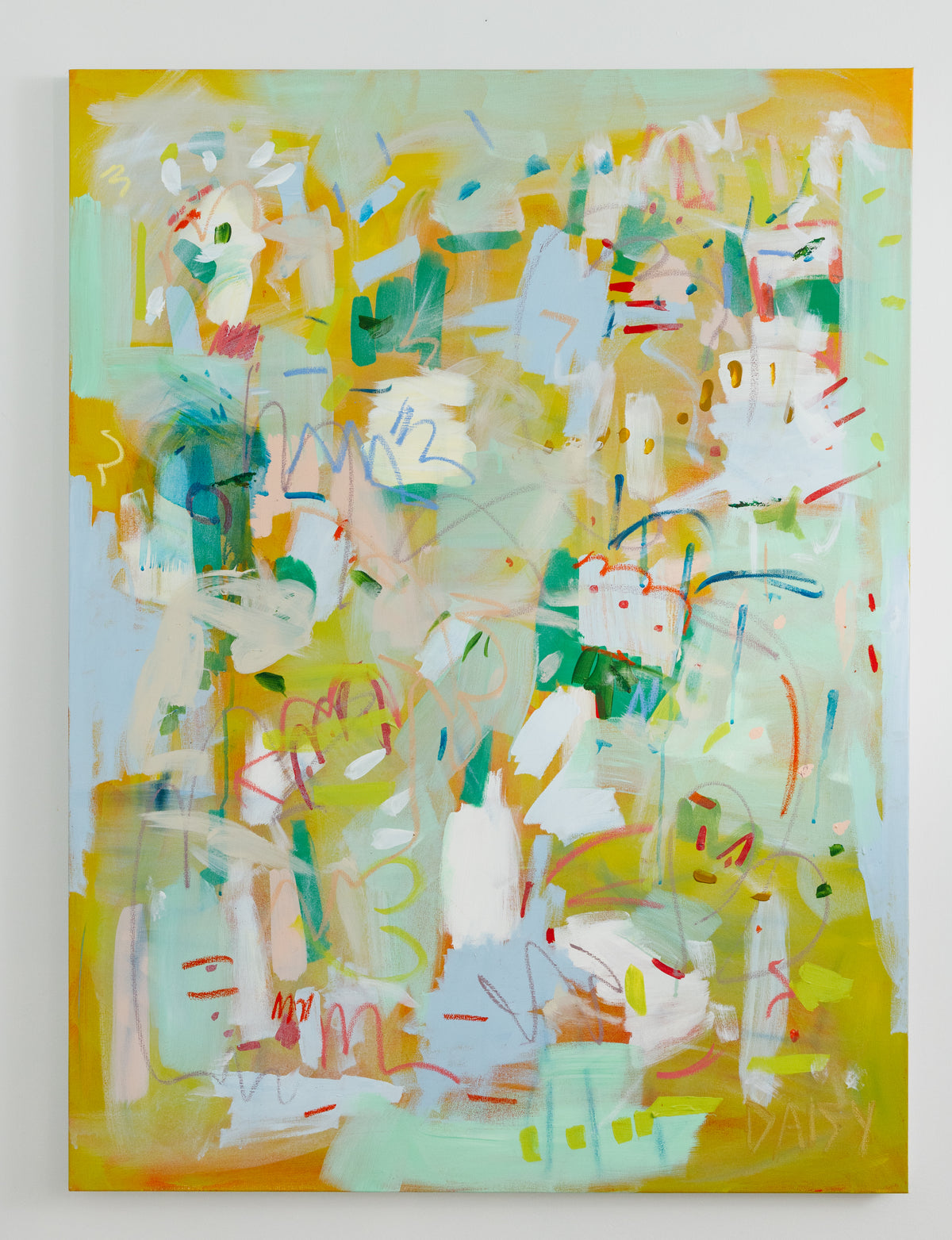 36x48 "Grounded" Original Painting by Megan Daisy Milner