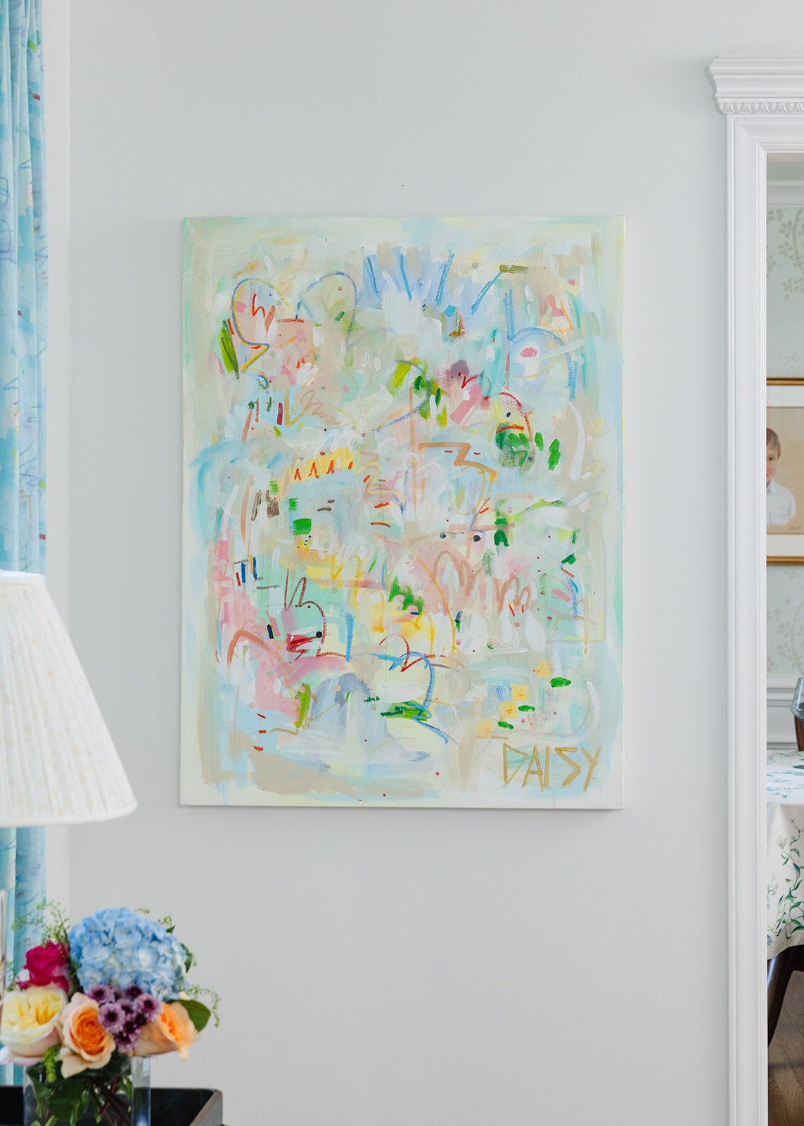 30x40 "Dirty Martini" | Original Abstract Painting by Megan Daisy Milner
