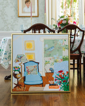 Load image into Gallery viewer, 30x30 &quot;A Nice Place to Sit&quot; | Original Still Life Painting by Megan Daisy Milner
