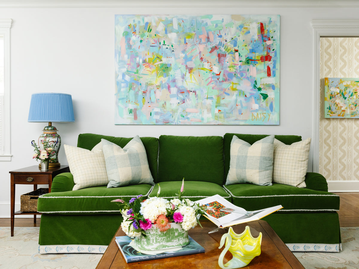 48x72 "Here She Goes Again" Original Painting by Megan Daisy Milner