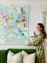 Load image into Gallery viewer, 48x72 "Here She Goes Again" | Original Abstract Painting by Megan Daisy Milner
