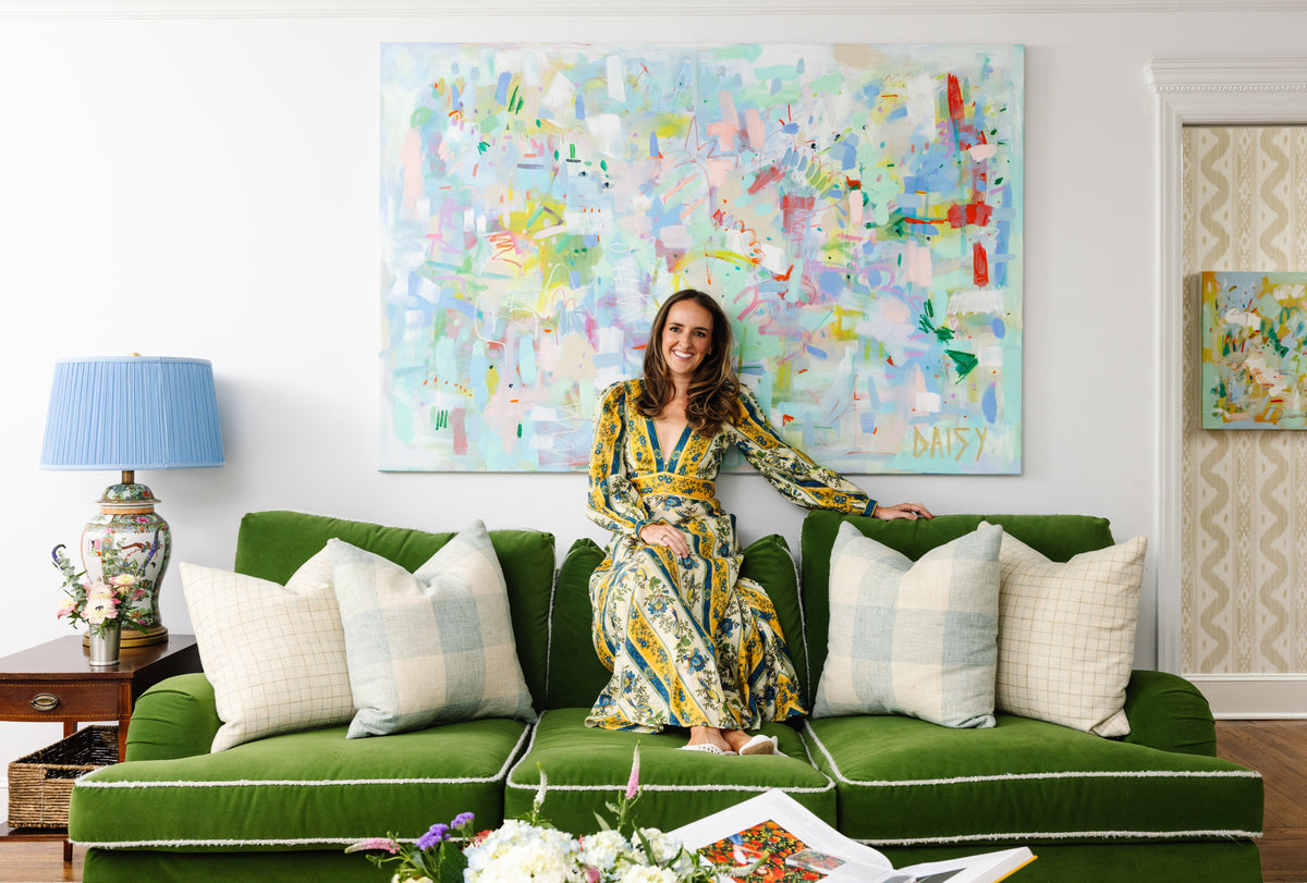 48x72 "Here She Goes Again" Original Painting by Megan Daisy Milner