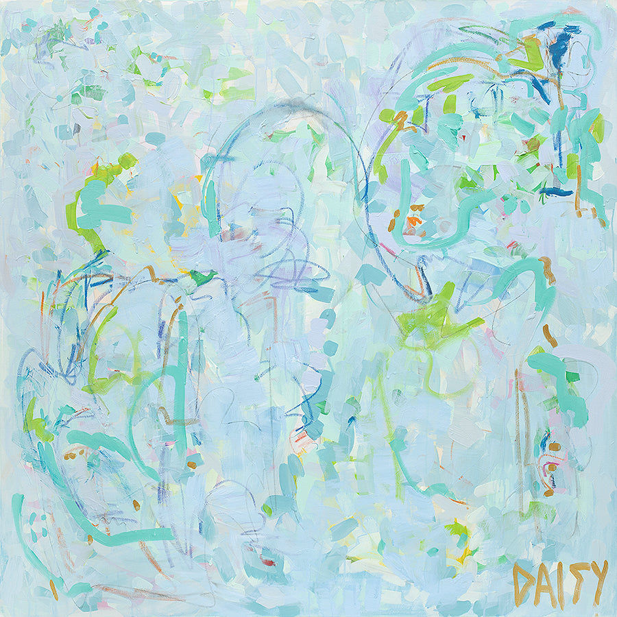 "Like A Dream" Abstract Art Print by Megan Daisy Milner