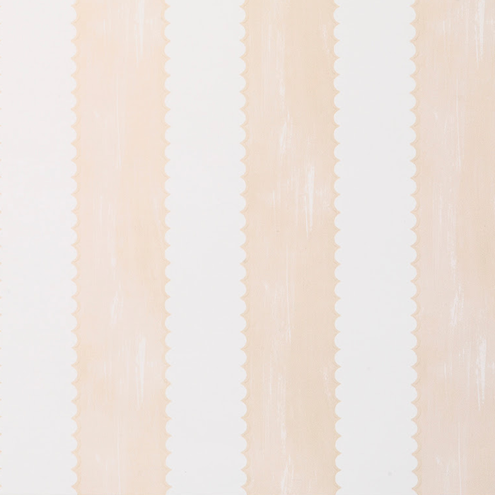 I Like My Stripes Scalloped- Fabric