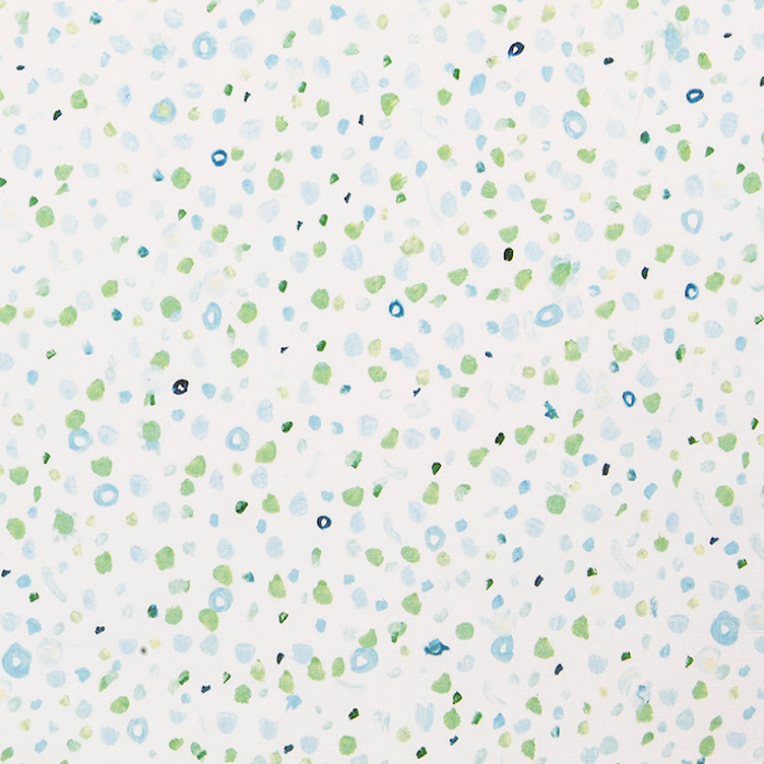 The Dots Went Crazy Custom Fabric by Megan Daisy Milner – Linen & Performance Fabric